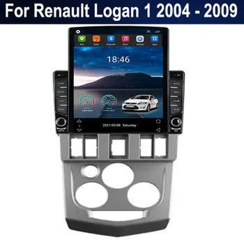 Для Renault Logan 1 Dacia Logan 2004-2009 Tesla Type Android Автомобильный радиоприемник, мультимедийный видеоплеер, навигация GPS