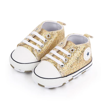 Обувь для маленьких девочек; модная парусиновая обувь с милыми украшениями для маленьких девочек; обувь для новорожденных; обувь для мальчиков; кроссовки для малышей на мягкой подошве; детская обувь;